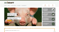 Desktop Screenshot of biokraft.dk